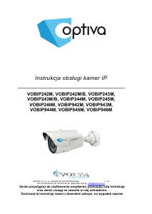 Instrukcja Optiva VOBIP245M Kamera IP
