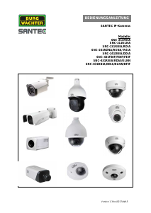 Bedienungsanleitung SANTEC SNC-231RDIA IP Kamera