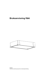 Bruksanvisning Silverline SM 4929 Köksfläkt