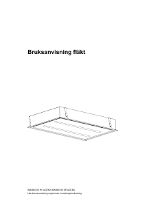 Bruksanvisning Silverline SM 4960-90 SR AGENA Köksfläkt