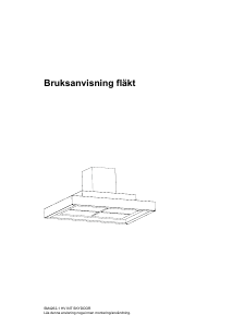 Bruksanvisning Silverline SM 4262-1 HV INT Köksfläkt