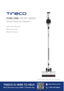 Manual Tineco Pure One Air Pet Vacuum Cleaner