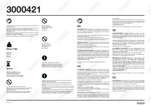 Bruksanvisning VonHaus 3000421 Sidobord