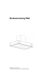 Bruksanvisning Silverline SM 4260 Köksfläkt