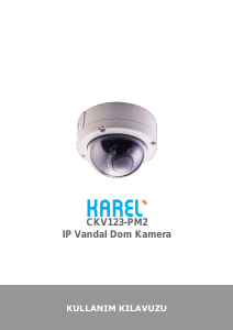 Kullanım kılavuzu Karel CKV123-PM2 IP Kamerası