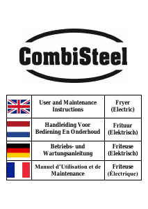 Manual CombiSteel 7178.0090 Deep Fryer