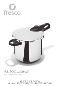 Mode d’emploi Fresco FPC607S Autocuiseur