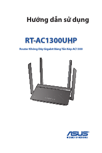 Hướng dẫn sử dụng Asus RT-AC1300UHP Bộ định tuyến