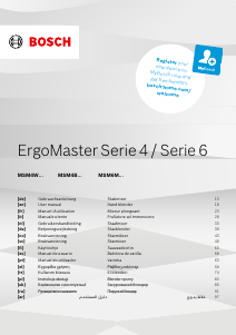 Manual Bosch MSM6M820 ErgoMaster Varinha mágica