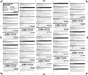 Manual Casio MS-100FM Calculator