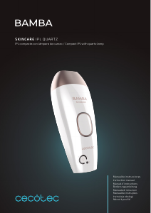 Manuale Cecotec Bamba Epilatore a luce pulsata