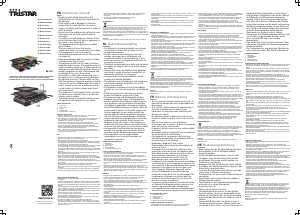 Handleiding Tristar RA-2747 Gourmetstel