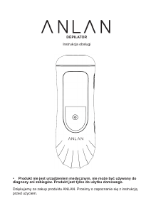Instrukcja Anlan JD-TM005 Urządzenie IPL