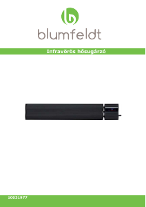 Használati útmutató Blumfeldt 10031977 Teraszmelegítő
