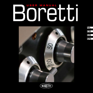 Mode d’emploi Boretti VFP93AN Cuisinière