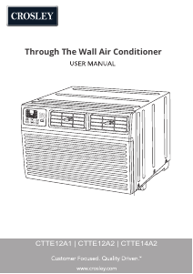 Manual Crosley CTTE12A2 Air Conditioner