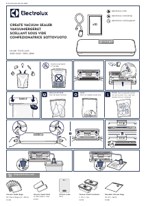 Manuale Electrolux E4VS1-4AG Macchina per sottovuoto