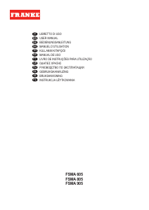 Manual Franke FSMA 605 Exaustor
