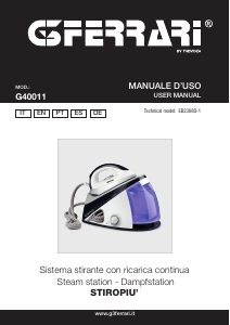 Manuale G3 Ferrari G40011 Stiropiu Ferro da stiro