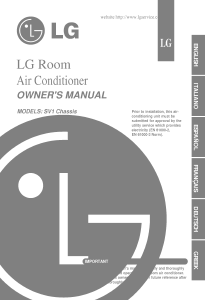 Manual LG A18AHB Air Conditioner