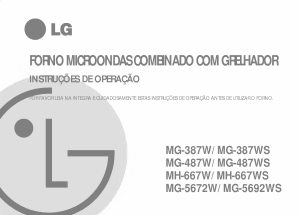 Manual LG MH-667W Micro-onda