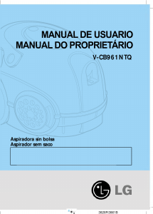 Manual LG V-CB961NTQ Aspirador