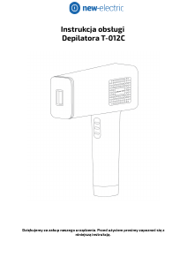 Instrukcja New-Electric T-012C Urządzenie IPL