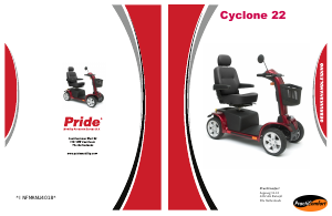 Handleiding PractiComfort Cyclone 22 Scootmobiel