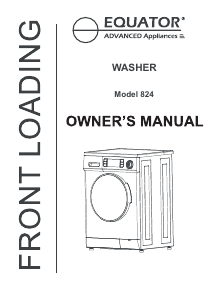 Manual Equator EW 820 Washing Machine