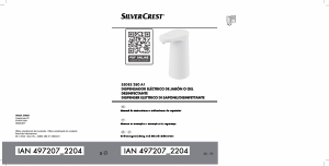 Manual de uso SilverCrest IAN 497207 Dispensador de jabón