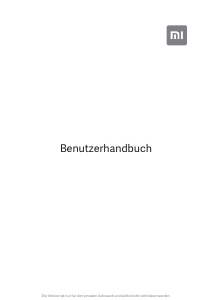 Bedienungsanleitung Xiaomi Redmi Note 11 Pro 5G Handy