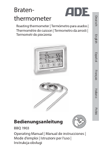 Manuale ADE BBQ 1903 Termometro per alimenti