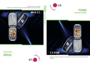 Manual LG F2300TNRBK Mobile Phone