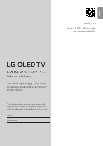 Brugsanvisning LG OLED65G36LA OLED TV
