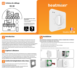 Mode d’emploi Heatmiser DS-SB Thermostat