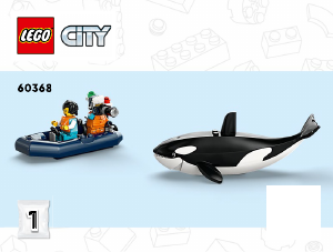 Bedienungsanleitung Lego set 60368 City Arktis-Forschungsschiff