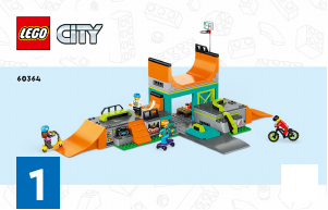 Bruksanvisning Lego set 60364 City Skatepark