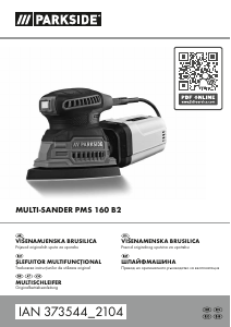 Manual Parkside IAN 373544 Şlefuitor delta