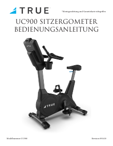 Bedienungsanleitung True UC900 Heimtrainer