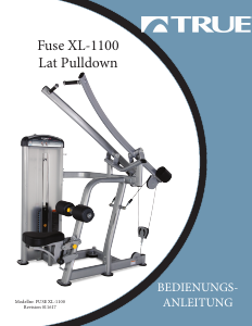 Bedienungsanleitung True Fuse XL-1100 Kraftstation