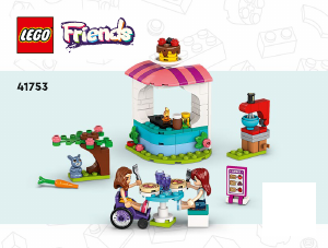 Használati útmutató Lego set 41753 Friends Palacsintaüzlet
