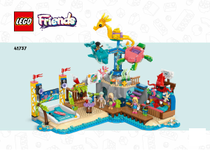 Käyttöohje Lego set 41737 Friends Huvipuisto rannalla