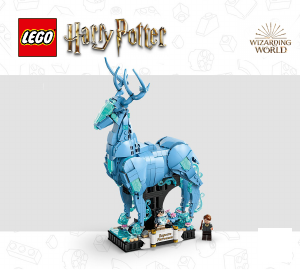 Manual Lego set 76414 Harry Potter Expecto patronum