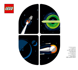 Használati útmutató Lego set 21340 Ideas Az űrkorszak meséi