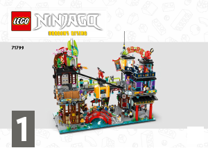 Handleiding Lego set 71799 Ninjago Stadsmarkten