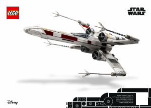 Käyttöohje Lego set 75355 Star Wars X-wing-tähtihävittäjä