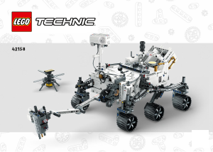 Bedienungsanleitung Lego set 42158 Technic NASA Mars Rover Perseverance