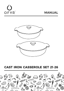 Handleiding OFYR Casserole 21 Pan