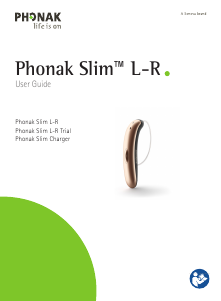 Handleiding Phonak Slim L70-R Hoortoestel