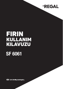 Kullanım kılavuzu Regal SF 6061 Solo fırın